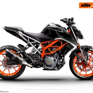 KTM 125 Duke GRAFIIKAT - "Rasorblade" (Stealth)