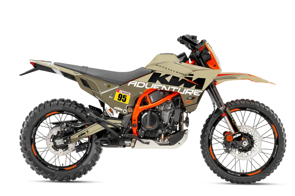 KTM 125 Enduro R GRAFIIKAT - "Waypointer" (Sand)