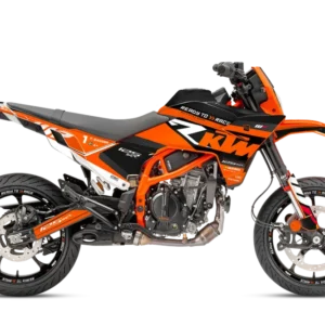 KTM 125 SMC-R GRAFIIKAT - "RR-Tech" (Oranssi)