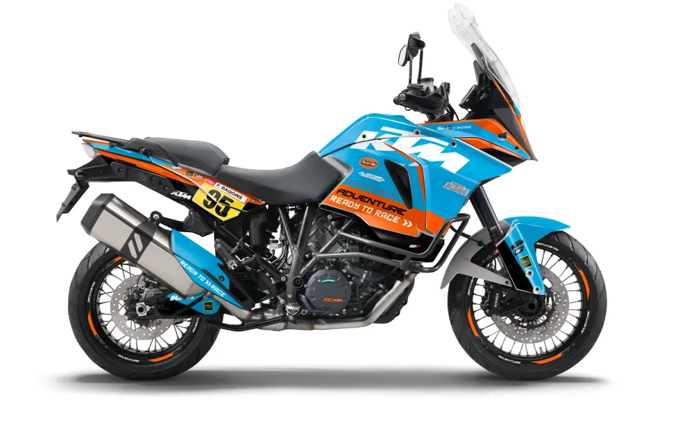 KTM 1290 Super Adventure 2015-2016 GRAFIIKAT - "Waypointer" (Ocean)