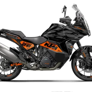 KTM 1290 Super Adventure GRAFIIKAT - "Fragment" (Musta/Oranssi)