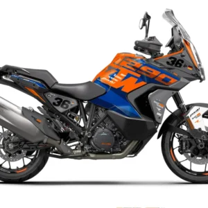 KTM 1290 Super Adventure GRAFIIKAT - "Frontier" (Sininen/Harmaa)
