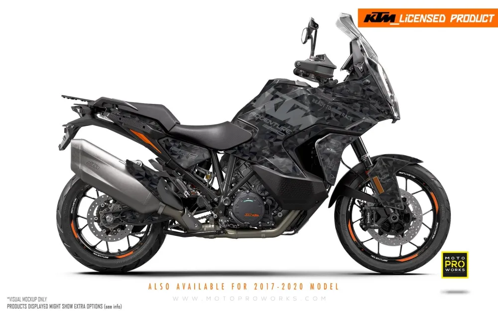 KTM 1290 Super Adventure GRAFIIKAT - "Polyatomic" (Stealth)