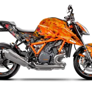 KTM 1290 Super Duke R GRAFIIKAT - "Flake" (Oranssi/Musta)