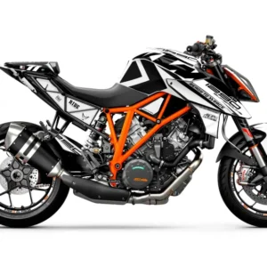 KTM 1290 Super Duke R GRAFIIKAT - "Rasorblade" (White)
