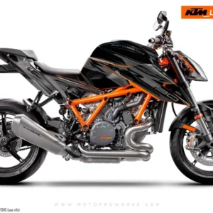 KTM 1290 Super Duke R GRAFIIKAT - "Ripple" (Musta)