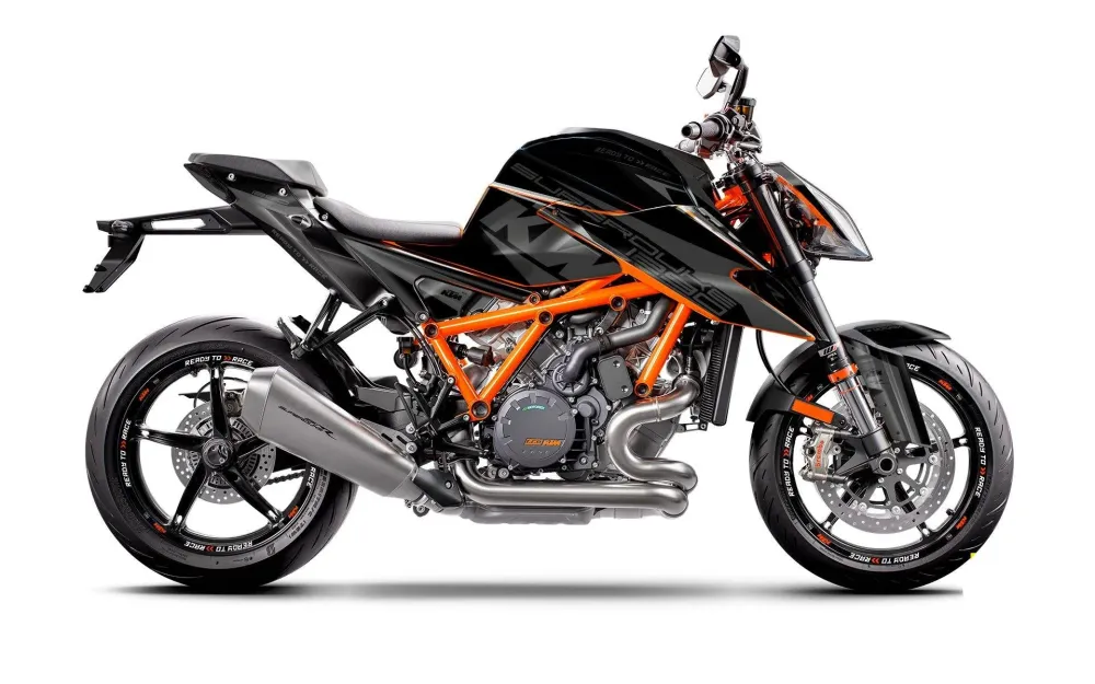 KTM 1290 Super Duke R GRAFIIKAT - "Torque" (Musta)