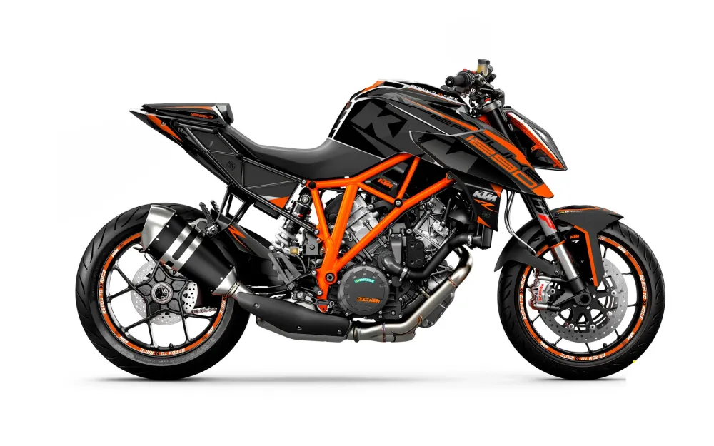 KTM 1290 Super Duke R GRAFIIKAT - "Torque" (Musta/Oranssi)