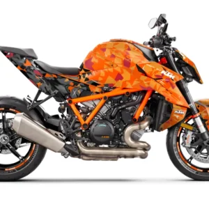 KTM 1390 Super Duke R/Evo GRAFIIKAT - "Flake" (Oranssi/Musta)