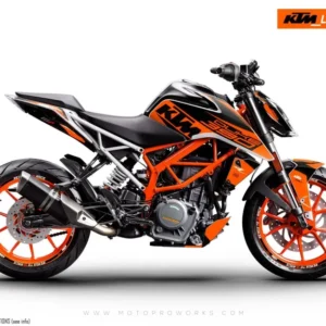 KTM 250 Duke GRAFIIKAT - "Torque" (Oranssi)