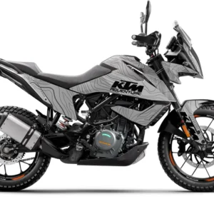 KTM 390 Adventure GRAFIIKAT - "Topography" (Harmaa)