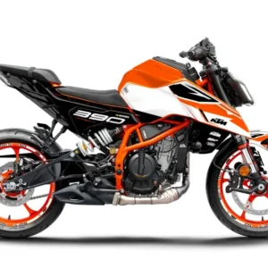 KTM 390 Duke GRAFIIKAT - "Fuse" (Valkoinen)