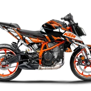 KTM 390 Duke GRAFIIKAT - "Pulse" (Valkoinen)