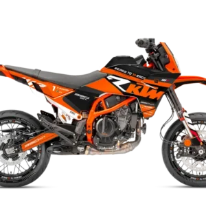 KTM 390 SMC-R GRAFIIKAT - "RR-Tech" (Oranssi)