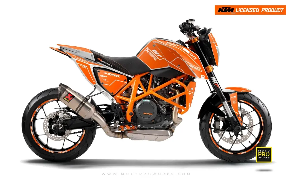 KTM 690 Duke GRAFIIKAT - "Vessel" (Orange)