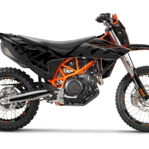KTM 690 ENDURO R 2026 GRAFIIKAT - "Kickdrift" (Musta)