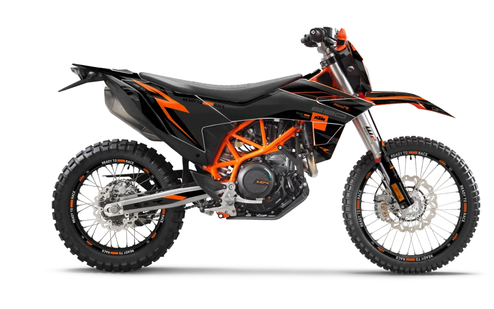 KTM 690 Enduro R 2026 GRAFIIKAT - "Torque Reloaded" (Musta/Oranssi)