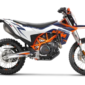 KTM 690 Enduro R 2026 GRAFIIKAT - "Torque" (Valkoinen/Sininen)