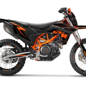 KTM 690 Enduro R 2026 GRAFIIKAT - "Torque" (Musta/Oranssi)