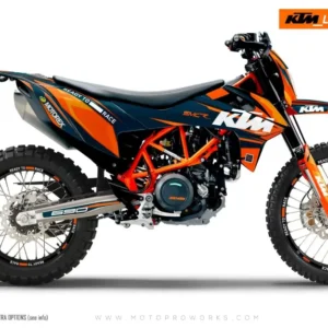 KTM 690 Enduro GRAFIIKAT - "Colibri" (Oranssi)