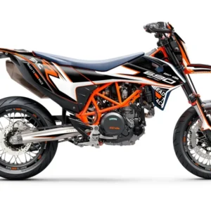 KTM 690 Enduro GRAFIIKAT - "District" (Musta)