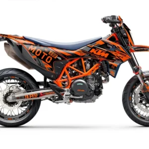 KTM 690 Enduro GRAFIIKAT - "Phantom" (Oranssi)