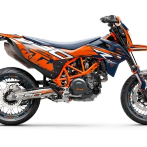 KTM 690 Enduro GRAFIIKAT - "Quickshift" (Sininen/Oranssi/Valkoinen)