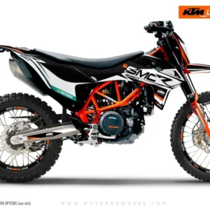 KTM 690 Enduro GRAFIIKAT - "Racer" (Musta)