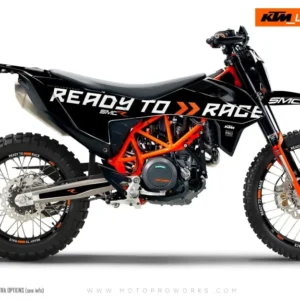 KTM 690 Enduro GRAFIIKAT - "Ready2Race" (Musta)