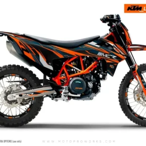 KTM 690 Enduro GRAFIIKAT - "Ripple" (Oranssi)