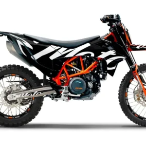 KTM 690 Enduro GRAFIIKAT - "Script" (Musta)