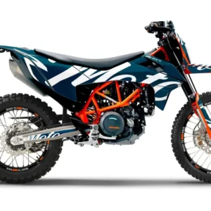 KTM 690 Enduro GRAFIIKAT - "Script" (Sininen)