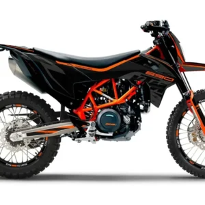 KTM 690 Enduro R GRAFIIKAT - "Torque" (Solid/Harmaa/Musta)