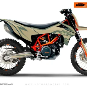 KTM 690 Enduro R GRAFIIKAT - "Torque" (Solid/Sand)