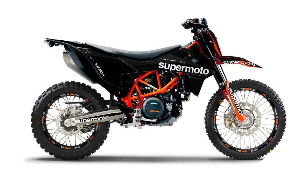 KTM 690 Enduro GRAFIIKAT - "Type" (Musta)