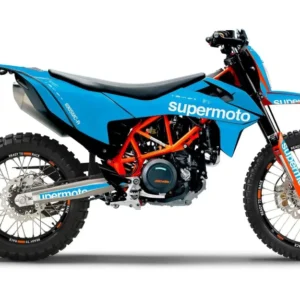 KTM 690 Enduro GRAFIIKAT - "Type" (Vaaleansininen)