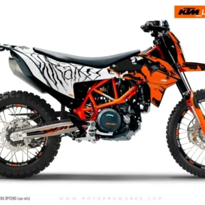 KTM 690 Enduro GRAFIIKAT - "Wraith" (Oranssi)