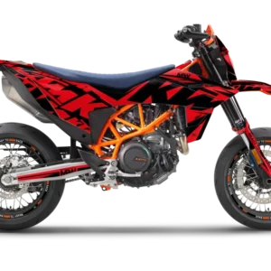 KTM 690 SMC-R 2026 GRAFIIKAT - "Kickdrift" (Punainen)