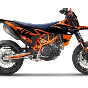 KTM 690 SMC-R 2026 GRAFIIKAT - "Mounty" (Musta/Oranssi)