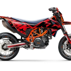 KTM 690 SMC-R GRAFIIKAT - "Kickdrift" (Punainen)