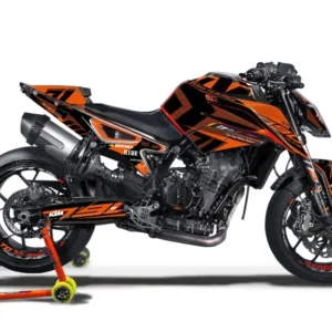 KTM 790 Duke GRAFIIKAT - "Rasorblade" (Orange)