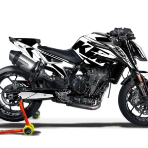 KTM 790 Duke GRAFIIKAT - "Torque" (Valkoinen/Musta)