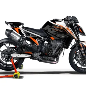 KTM 790 Duke GRAFIIKAT - "Torque" (Valkoinen/Musta/Oranssi)