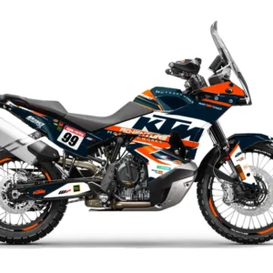 KTM 790/890 Adventure R/S 2023 GRAFIIKAT - "Atlantic" (Tummansininen)