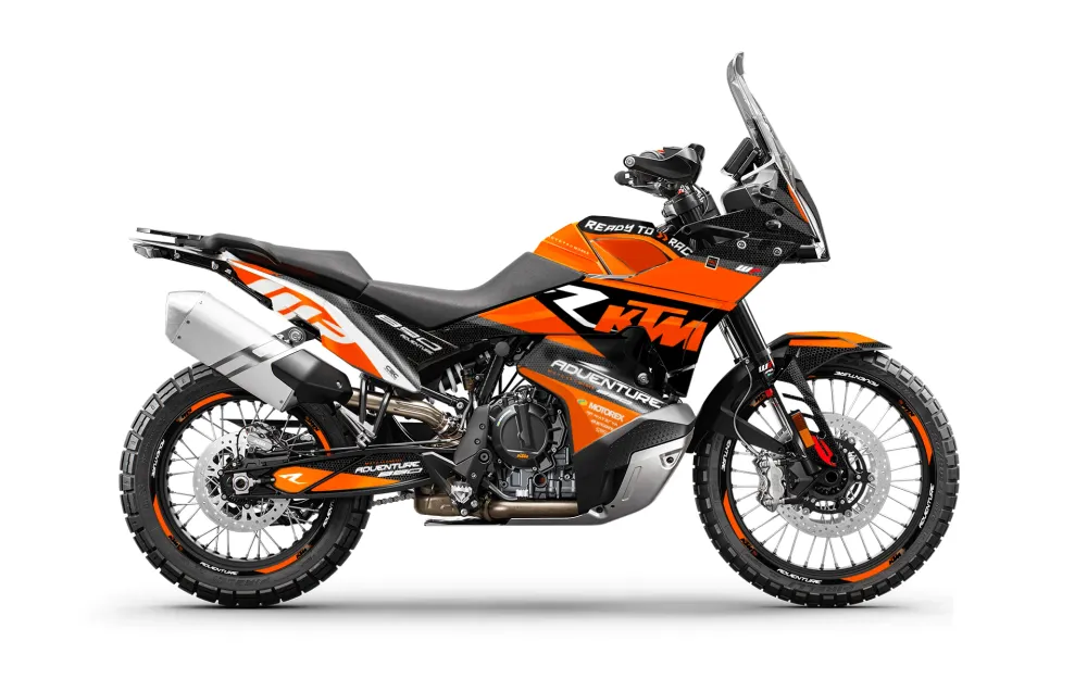 KTM 790/890 Adventure R/S 2023-2024 GRAFIIKAT - "RR-Tech" (Oranssi)