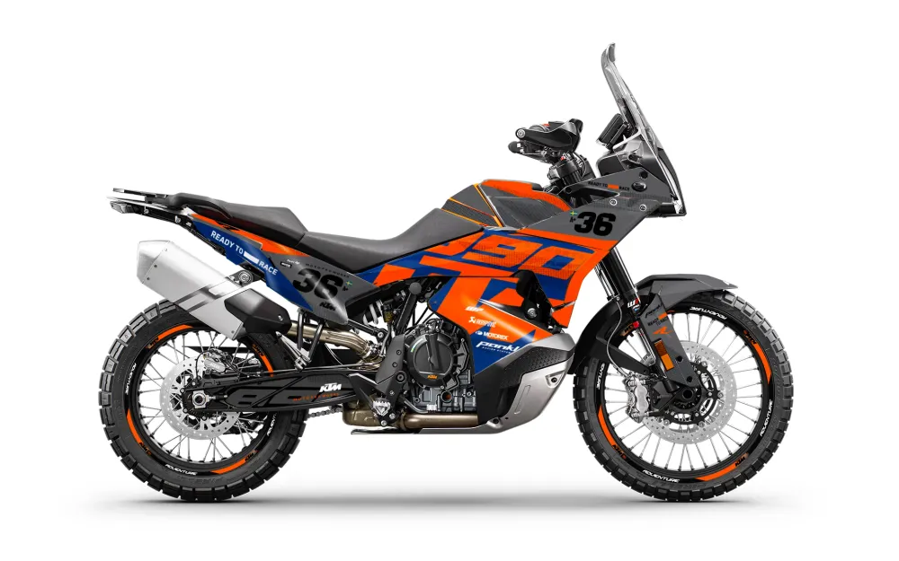 KTM 790/890 Adventure R/S GRAFIIKAT - "Frontier" (Sininen/Harmaa)