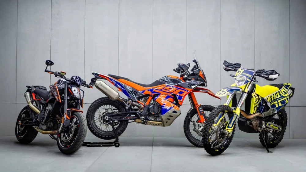 KTM 790/890 Adventure R/S GRAFIIKAT - "Frontier" (Sininen/Harmaa)