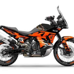 KTM 790/890 Adventure R/S GRAFIIKAT - "Nomadic" (Musta/Oranssi)