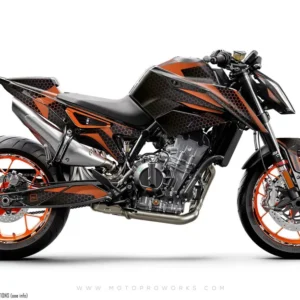 KTM 790/890 Duke GRAFIIKAT - "Arcane" (Oranssi)