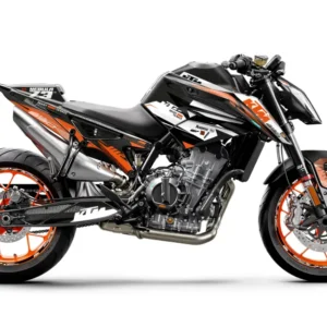 KTM 790/890 Duke GRAFIIKAT - "Nebula" (Oranssi/Valkoinen)